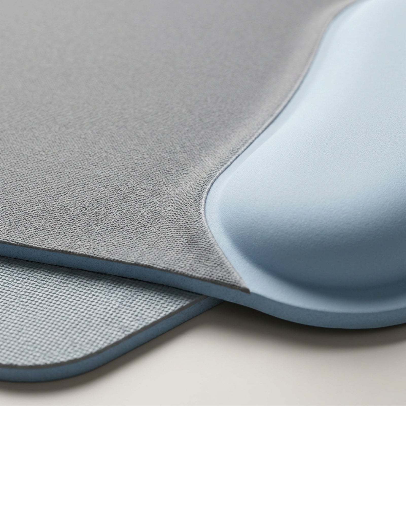 Soved Dual Layer Wrist Rest Mouse Pad Cloud 10 x 8 in