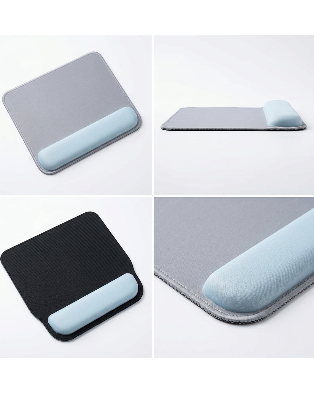 Soved Dual Layer Wrist Rest Mouse Pad Cloud 10 x 8 in