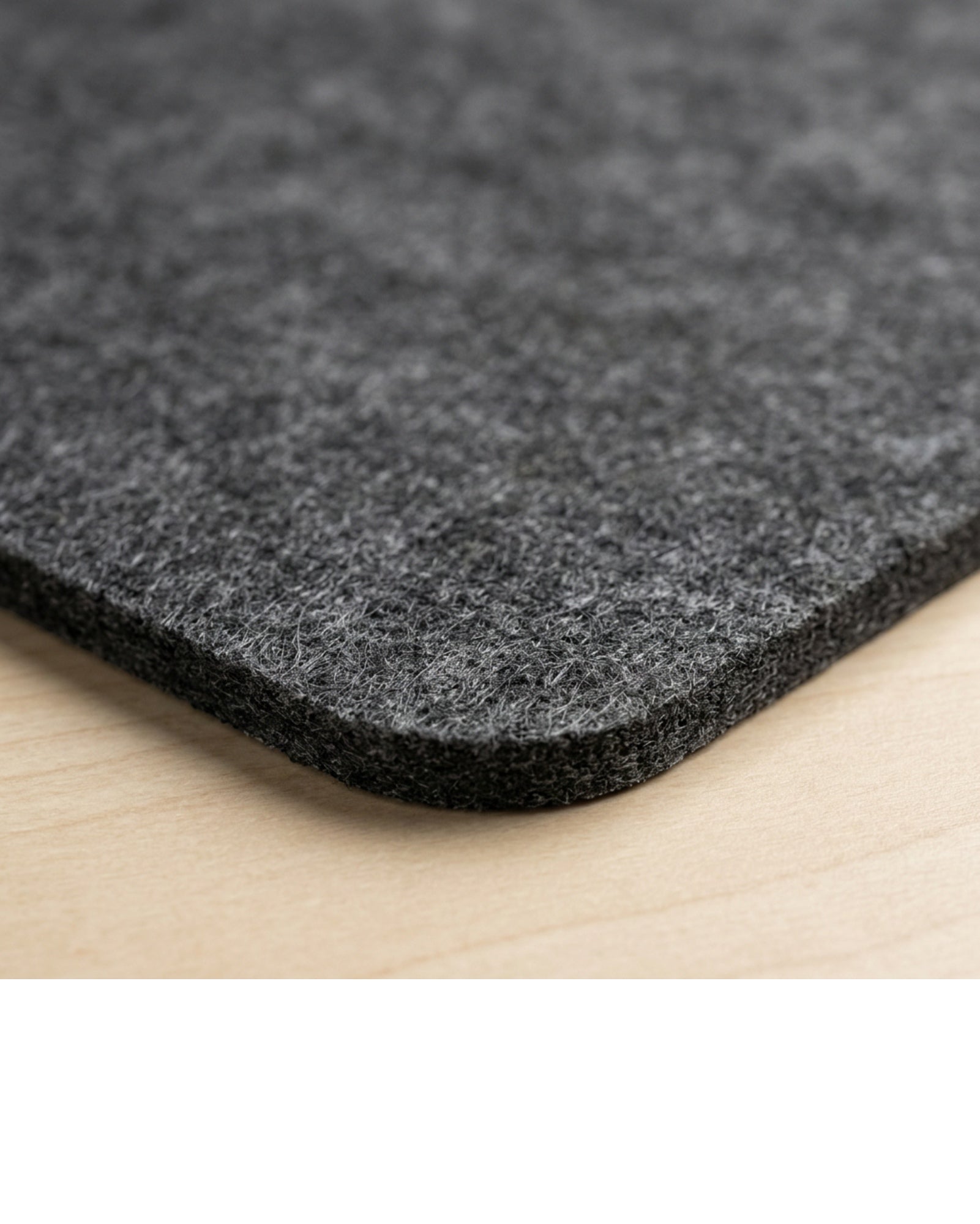 Soved Extended Felt Mouse Mat 80 x 30 cm Charcoal Gray - Detail view