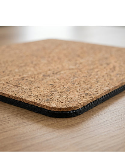 Soved Natural Cork Mouse Pad 11 x 9 in