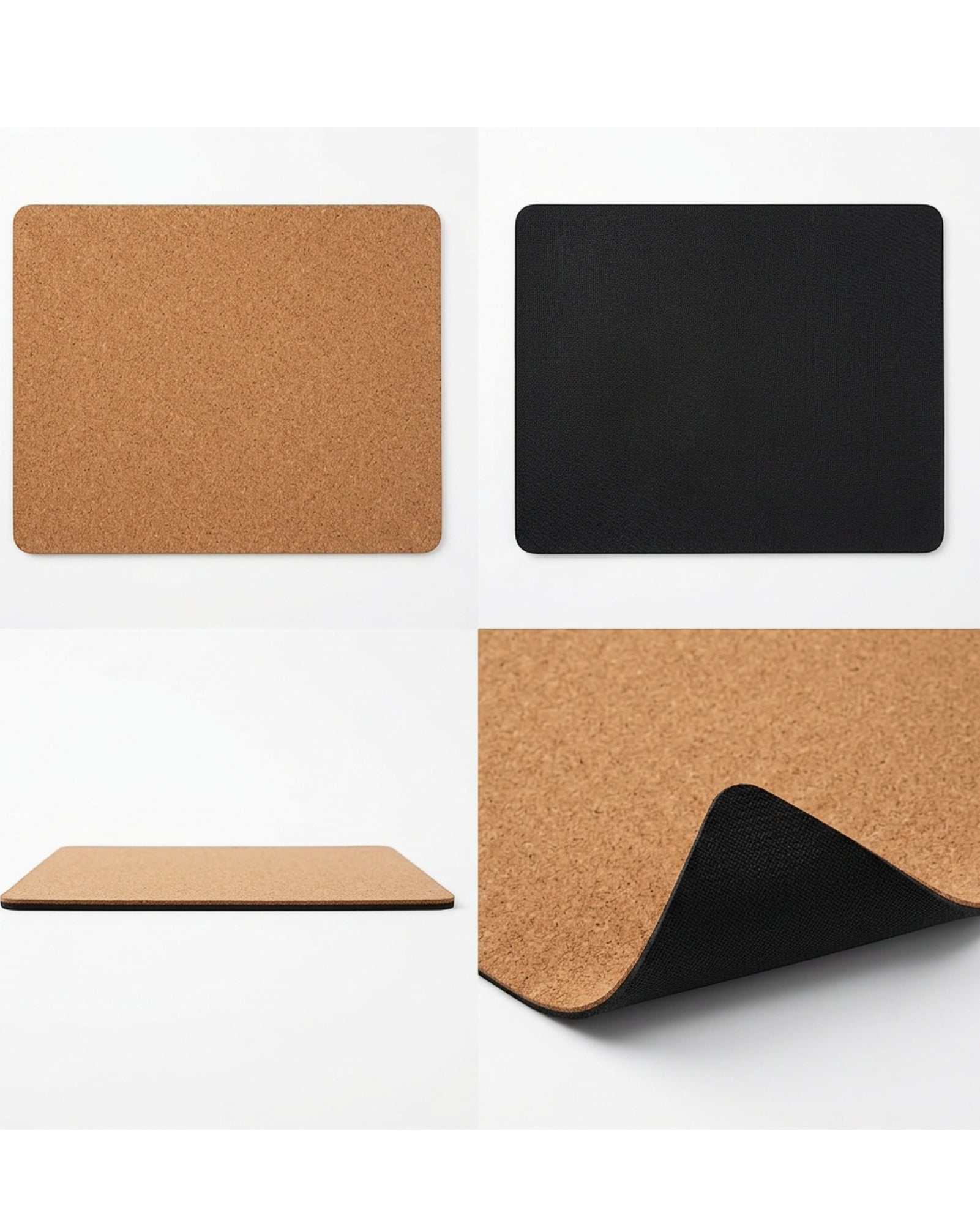 Soved Natural Cork Mouse Pad 11 x 9 in