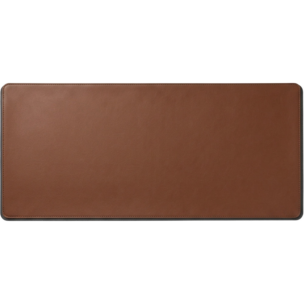 Soved Vegan Leather Desk Mouse Mat Cocoa 27 x 12 in