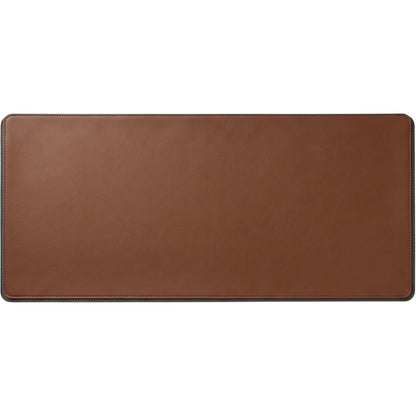 Soved Vegan Leather Desk Mouse Mat Cocoa 27 x 12 in
