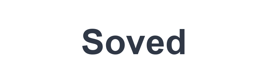 Soved logo